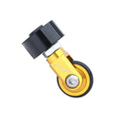 LP LitePro Folding Bike Seat Post Easy Wheel(Gold)