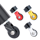 LP LitePro Folding Bike Seat Post Easy Wheel(Black)