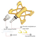 LP LitePro K5 Folding Bkie Aluminum Alloy Bearin Pedals(Silver)