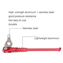 LP LitePro Folding Bike Aluminum Alloy Foot Support(Red)