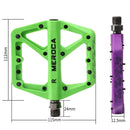 MEROCA Mountain Bike Nylon Pedal(Black)