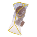 2 PCS Household Hair Salon Hooded Oil-Dyed Shampoo Shawl(Yellow)