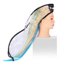 2 PCS Household Hair Salon Hooded Oil-Dyed Shampoo Shawl(Black)