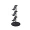 Gamepad Storage Rack Desktop Headphone Storage Rack, Color: 3 Floors Black
