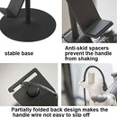 Gamepad Storage Rack Desktop Headphone Storage Rack, Color: 3 Floors Black