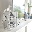 Gamepad Storage Rack Desktop Headphone Storage Rack, Color: 3 Floors Black