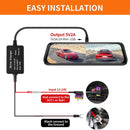 C301 12V to 5V Car ACC Takes Electricity Buck Cables, Model: Buckle + 1 x Take Appliance