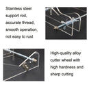 TL060020 Stainless Steel Glass Bottle Cutter, Specification: Square Bottle (Black)