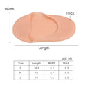 3 Pairs Porous Comfortable Breathable Foot Protection Socks, Size: S(White)