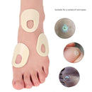 4 PCS Latex Anti-Wear Callus Protection Sticker(Skin Color Elliptical)