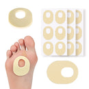 4 PCS Latex Anti-Wear Callus Protection Sticker(Skin Color Elliptical)