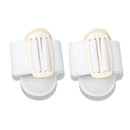 1 Pair Shock-absorbing and Pressure-Relieving Latex Foot Pads(White)