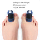 2 PCS Toe Sprain Dislocation Support Belt, Specification: Left(Blue)
