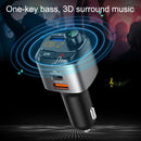 C68 Car Bluetooth MP3 Player Free Receiver(Black)