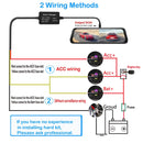 B2168 GPS Tracker 12V/24V to 5V Power Cable, Model: Electric Appliance Style
