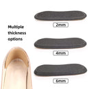 10 Pairs High Heel Shoes Thickened Anti-Wear Foot Half Size Pads, Size: 2mm(Skin Color)