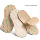 10 Pairs High Heel Shoes Thickened Anti-Wear Foot Half Size Pads, Size: 4mm(Grey)