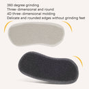 10 Pairs High Heel Shoes Thickened Anti-Wear Foot Half Size Pads, Size: 6mm(Black)