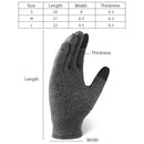 Sports Fitness Training Joint Protection Warm Gloves, Size: S(Grey)
