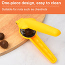Dc-027 2 In 1 Stainless Steel Quick Nuts Cracker Plastic Chestnut Sheller(Black)