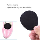 10 Pairs Damping Half-Size High Heels Front Pad(Black)