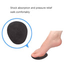 10 Pairs Damping Half-Size High Heels Front Pad(Black)