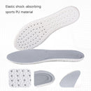 2 Pairs Lightweight Porous Breathable Full Pad, Size: 35/36(Grey)