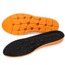 2 Pairs Sweat-Absorbent Breathable Shock Absorbing Full Pad, Size: M 39-42 Yard(Black)