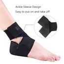 Summer Thin Type Anti-Twist Injury Sweat-Absorbent Breathable Strap Ankle Support(M)