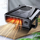 12V Car Heater Fan Defrost Defogger(Black)