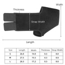 2 PCS Outdoor Sports Anti-Strained Fixed Rehabilitation Ankle Support, Size: L Right