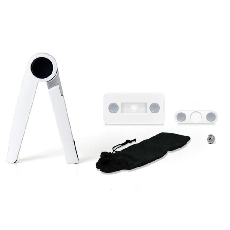 UP-1S Foldable Laptop Stand Mobile Phone Tablet Desktop Stand(White)