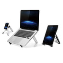 UP-1S Foldable Laptop Stand Mobile Phone Tablet Desktop Stand(White)