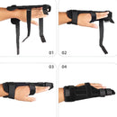 Tail Finger Anti-Strained Fixed Bracket, Specification: L(Black)