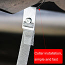 10 PCS Flat Chain Automotive Metal Electrostatic Tape