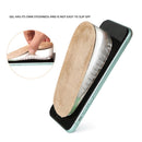 2 Pairs GEL Increasing High Insole Fleece Invisible Increased Pad, Size: L Code 2cm(Apricot)
