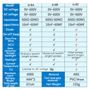 ANENG Smart Touch Button Multimeter Automatic Ultra-Thin Digital Multimeter, Specification: 618C