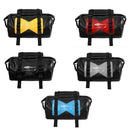 AFISHTOUR FM2021 Large Capacity Waterproof Motorcycle Rear Seat Bag, Color: Lake Blue