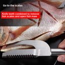 4 PCS Stainless Steel Scraper Fish Maw Knife Gill Planer, Specification: 430 Hot Treatment