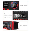 ANENG AN-888S Bluetooth Audio Display Voltage Current Multimeter, Standard No Battery(Black Red)