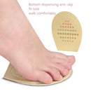10 Pairs Exercise Adjustment Size Shoes Pads, Style: Female Round Head Skin Color