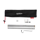 Naturehike Outdoor Folding Aluminum Alloy Camping Light Pole(Crimson)