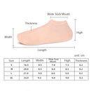 2 Pairs Moisturizing And Rejuvenating Sole Function Socks, Size: XL(Skin Color)