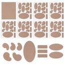 10 PCS High Heel Anti-Wear Foot Shoes Stickers(Skin Color)