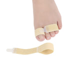 10 PCS Elastic Toe Belt Finger Splitter(Light Yellow)