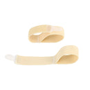 10 PCS Elastic Toe Belt Finger Splitter(Light Yellow)