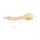 10 PCS Elastic Toe Belt Finger Splitter(Light Yellow)