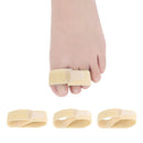 10 PCS Elastic Toe Belt Finger Splitter(Light Yellow)