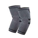 1 Pair Fitness Sports Protective Gear Breathable Sweating Sports Elbow Pads, Size: L (Black)
