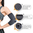 1 Pair Fitness Sports Protective Gear Breathable Sweating Sports Elbow Pads, Size: M (Smoke Gray)